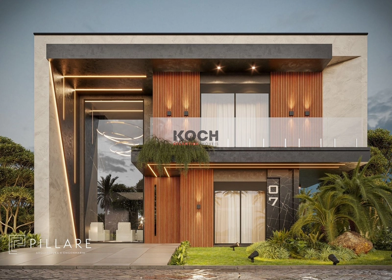 Sobrado com 4 suítes no Condomínio Sunset