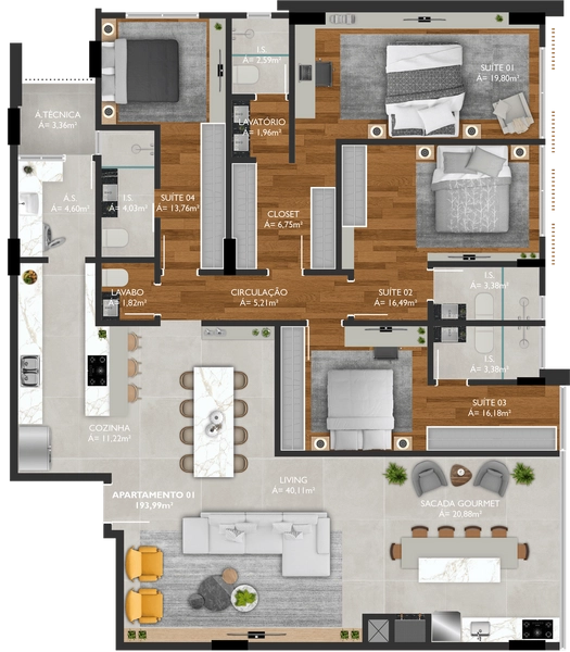 Apartamentos à venda em Navegantes, Centro: 19ª foto da galeria de imagens do imóvel