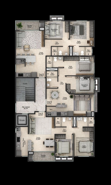 Apartamento à venda em Navegantes, Centro: 4ª foto da galeria de imagens do imóvel
