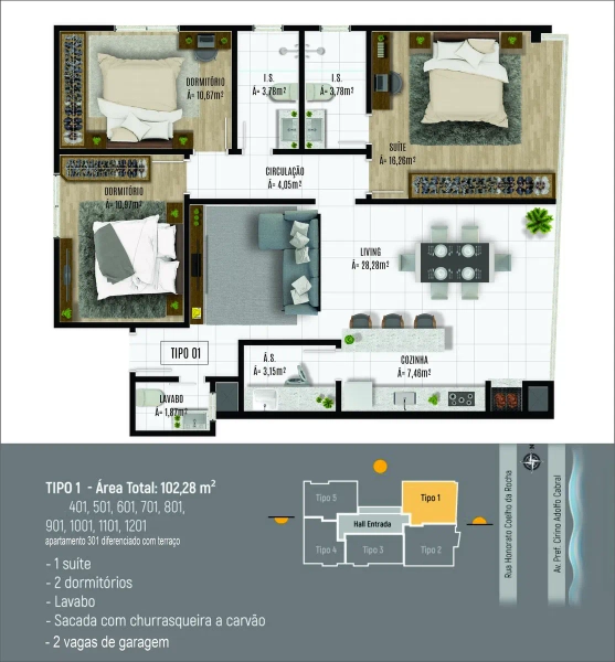 Apartamentos à venda em Navegantes, Centro: 10ª foto da galeria de imagens do imóvel