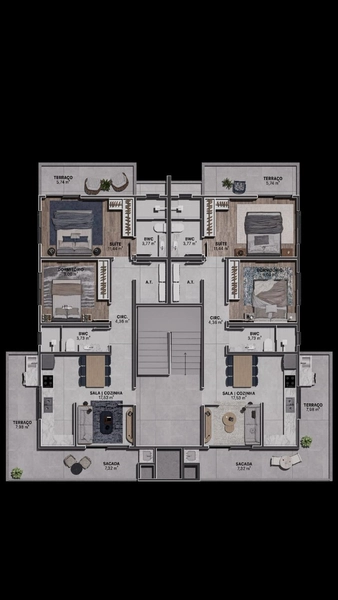 Apartamento à venda em Navegantes, Meia praia: 17ª foto da galeria de imagens do imóvel