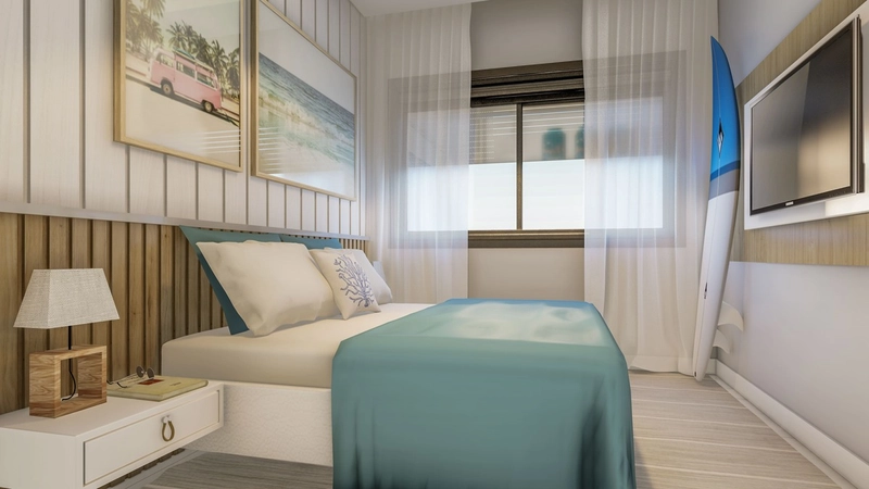 Apartamento em Passo de Torres, dois dormitórios: 7ª foto da galeria de imagens do imóvel