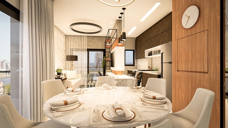 Apartamento 02 Dormitórios Passo de Torres: 8ª foto da galeria de imagens do imóvel
