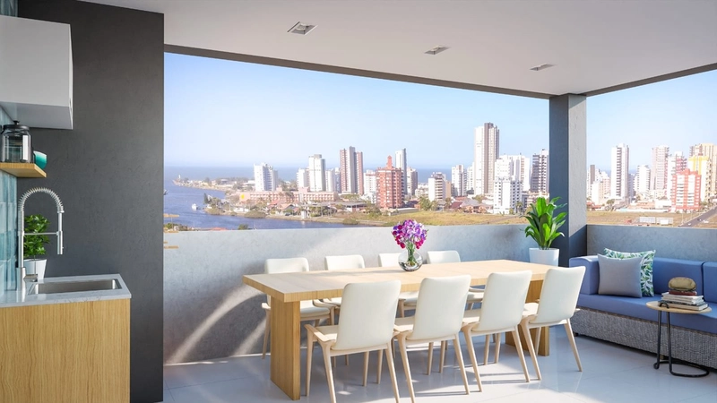 Apartamento em Passo de Torres , 2 dormitórios: 12ª foto da galeria de imagens do imóvel