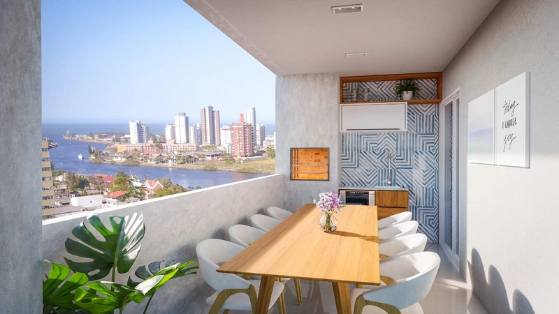 Apartamento em Passo de Torres , 2 dormitórios: 11ª foto da galeria de imagens do imóvel