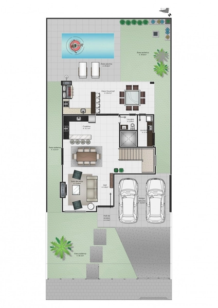 Casa quadra mar em Bella Torres - SC: 3ª foto da galeria de imagens do imóvel