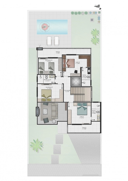 Casa quadra mar em Bella Torres - SC: 4ª foto da galeria de imagens do imóvel