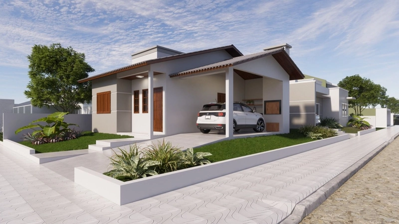 Casa com 2 dormitórios: 1ª foto da galeria de imagens do imóvel