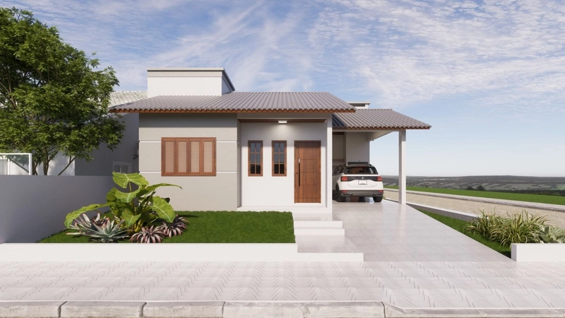 Casa com 2 dormitórios: 3ª foto da galeria de imagens do imóvel