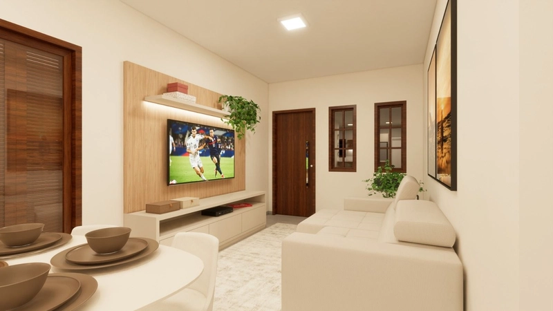 Casa com 2 dormitórios: 4ª foto da galeria de imagens do imóvel