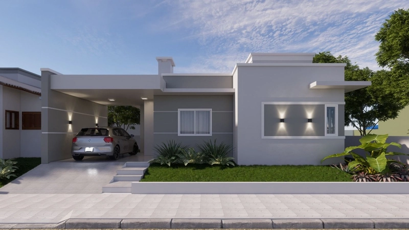 Casa com 2 dormitórios: 1ª foto da galeria de imagens do imóvel