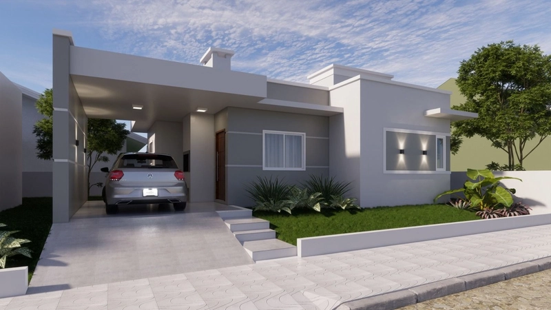 Casa com 2 dormitórios: 3ª foto da galeria de imagens do imóvel