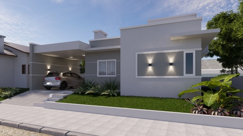 Casa com 2 dormitórios: 2ª foto da galeria de imagens do imóvel