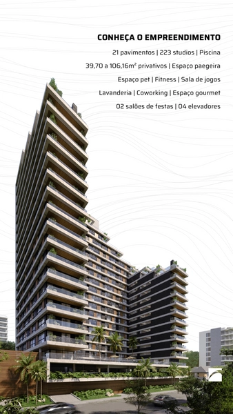 Studio em Torres: 3ª foto da galeria de imagens do imóvel