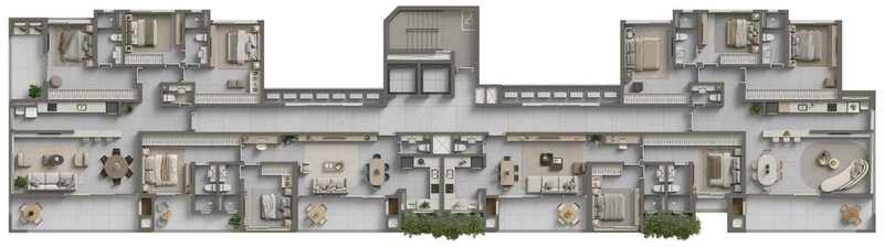 Apartamento em Torres , 3 suítes: 14ª foto da galeria de imagens do imóvel