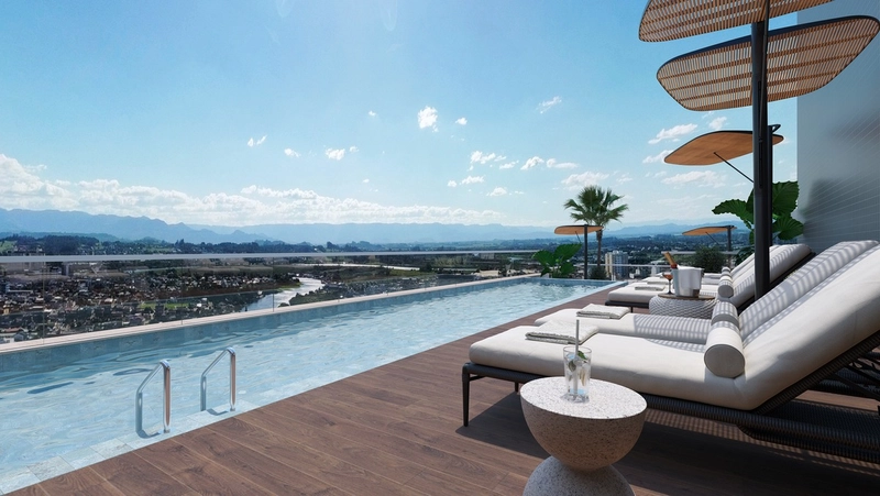 Apartamento em Torres, 3 suites: 3ª foto da galeria de imagens do imóvel