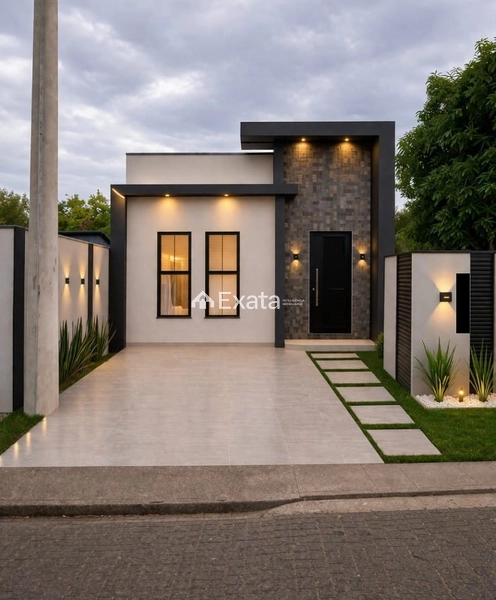Casa em fase final de construção! Financiável pelo Programa MCMV!