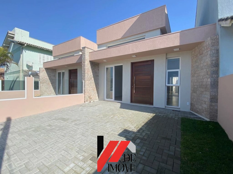 CASA NOVA COM 3 DORMITÓRIOS, EXCELENTE PADRÃO DE ACABAMENTO.: 1ª foto da galeria de imagens do imóvel