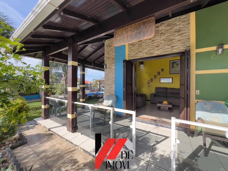 CASA DE ESQUINA, COM AMPLO LOTE PISCINA COM DECK EM ARROIO TEIXEIRA!: 5ª foto da galeria de imagens do imóvel