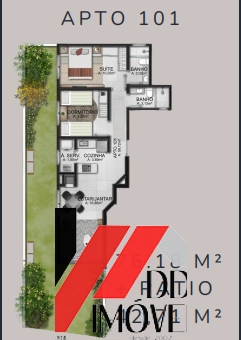 APARTAMENTO EM CONSTRUÇÃO: 2ª foto da galeria de imagens do imóvel