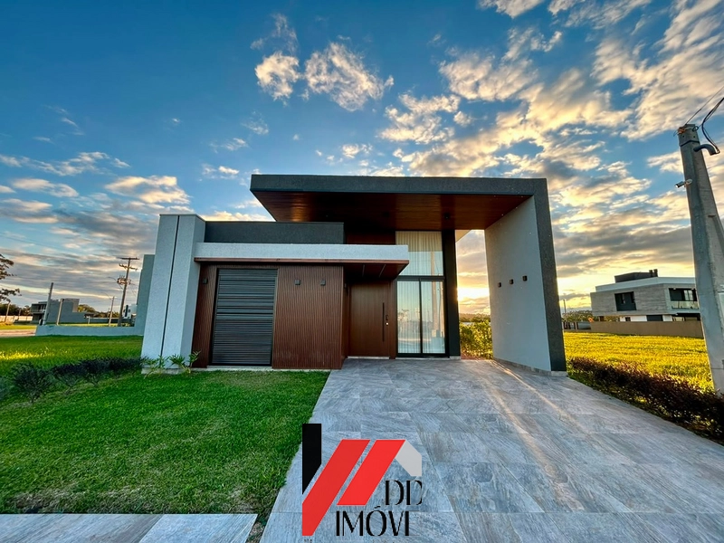 Casa de frente para o lago no Bairro Planejado Nova Xangri-Lá: 1ª foto da galeria de imagens do imóvel