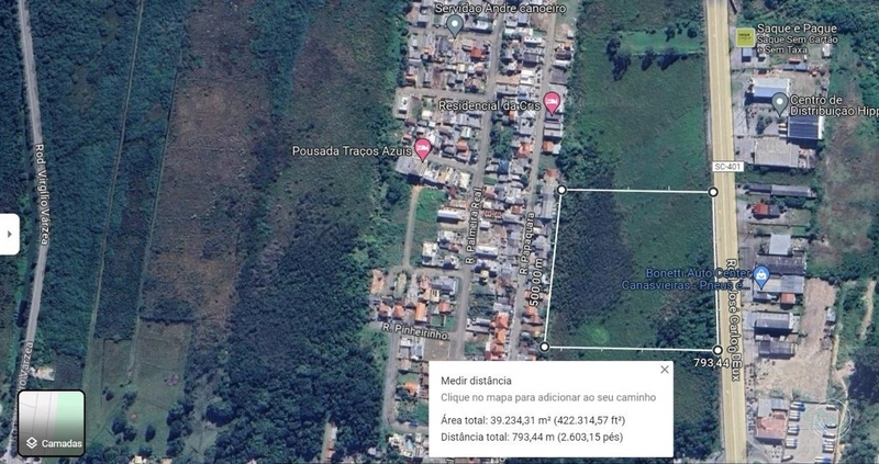 Terreno à venda em Canasvieiras, Florianópolis: 2ª foto da galeria de imagens do imóvel