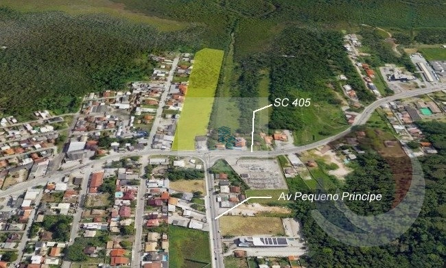 Terreno de 22323.9m² no bairro Campeche: 2ª foto da galeria de imagens do imóvel