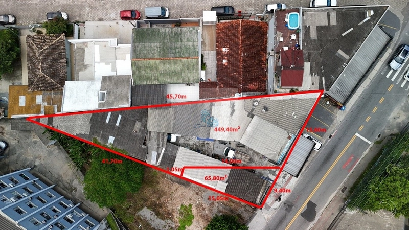Terreno de 515m² na Trindade: 8ª foto da galeria de imagens do imóvel