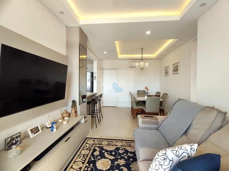 Apartamento de 68m² com 2 quartos sendo 1 suíte em Barreiros: 2ª foto da galeria de imagens do imóvel