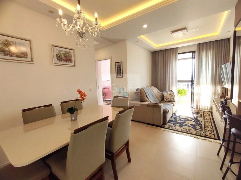 Apartamento de 68m² com 2 quartos sendo 1 suíte em Barreiros: 1ª foto da galeria de imagens do imóvel
