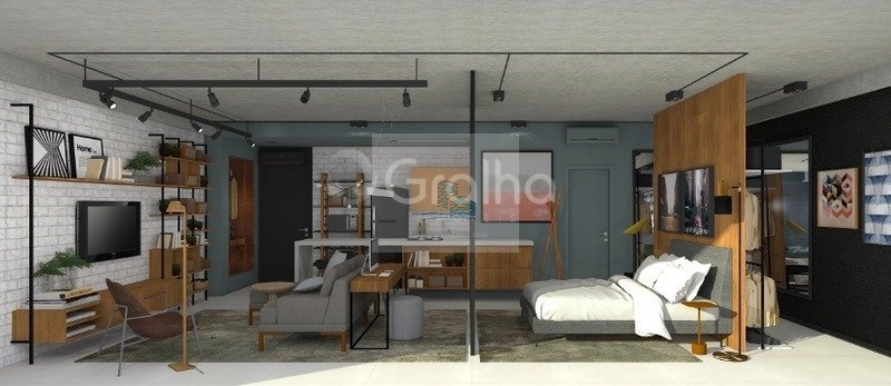 Apartamento de 39m² com 1 quarto no Centro: 17ª foto da galeria de imagens do imóvel