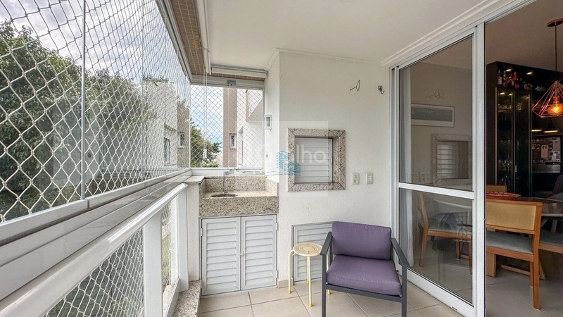 Apartamento de 95m² com 3 quartos sendo 1 suíte no Itacorubi: 4ª foto da galeria de imagens do imóvel
