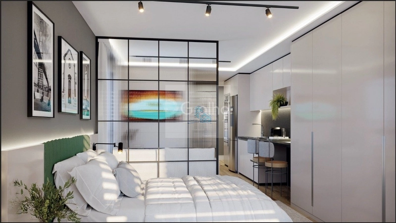 Apartamento de 36m² com 1 quarto no Centro: 3ª foto da galeria de imagens do imóvel