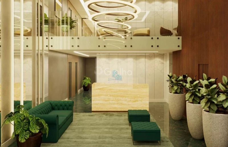 Apartamento de 36m² com 1 quarto no Centro: 3ª foto da galeria de imagens do imóvel