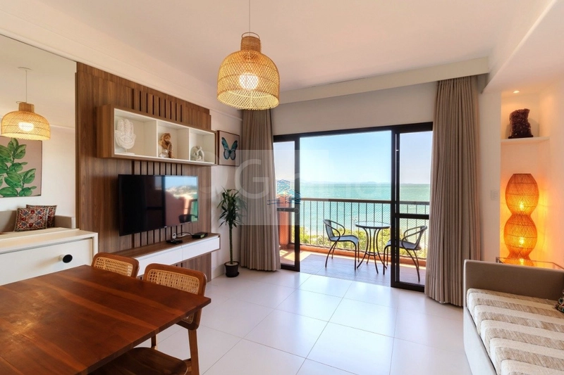 Apartamento mobiliado em hotel pé na areia: 6ª foto da galeria de imagens do imóvel