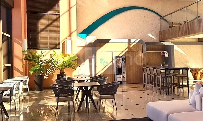 Apartamento mobiliado em hotel pé na areia: 20ª foto da galeria de imagens do imóvel