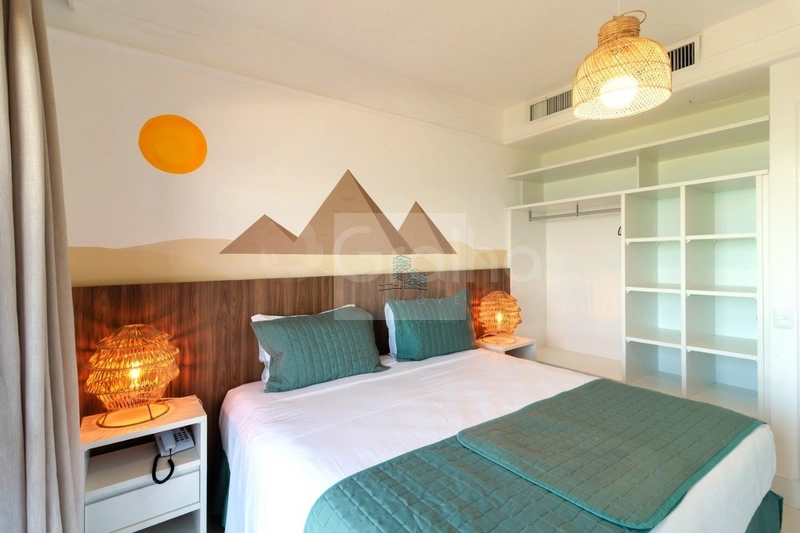 Apartamento mobiliado em hotel pé na areia: 13ª foto da galeria de imagens do imóvel