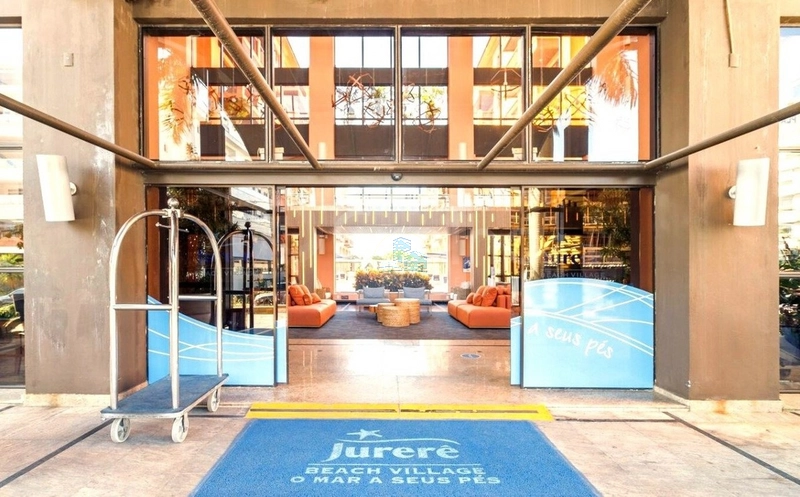 Apartamento mobiliado em hotel pé na areia: 24ª foto da galeria de imagens do imóvel