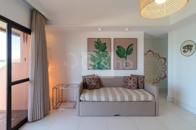 Apartamento mobiliado em hotel pé na areia: 7ª foto da galeria de imagens do imóvel