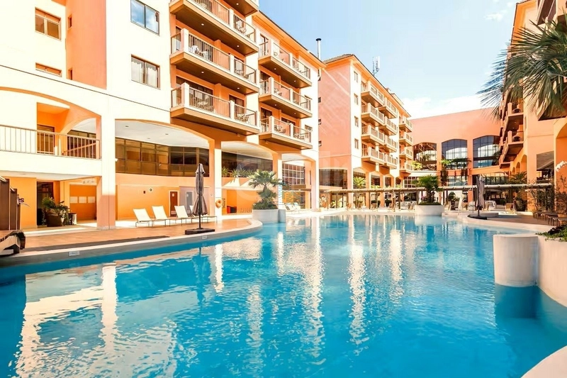 Apartamento mobiliado em hotel pé na areia: 16ª foto da galeria de imagens do imóvel