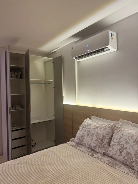Apartamento tipo studio com 47,50 m², totalmente mobiliado e com vaga: 16ª foto da galeria de imagens do imóvel