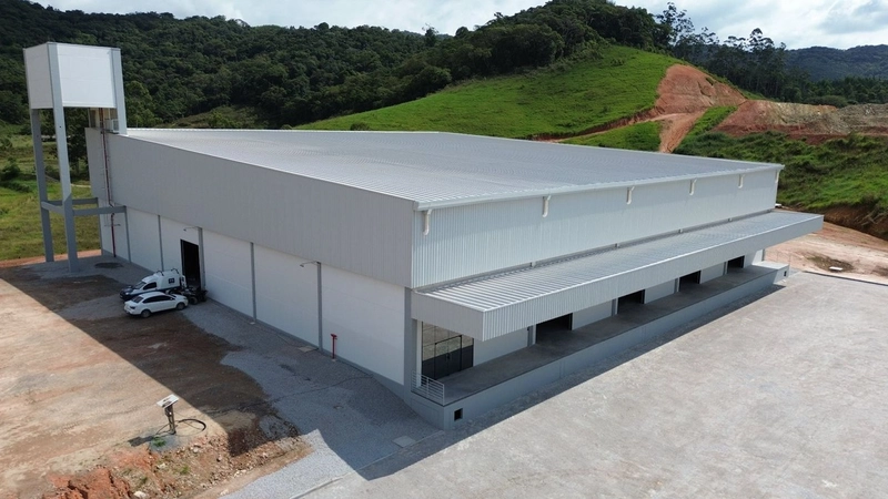 Galpão Novo para Locação – BR-470 | Ilhota/SC(ficará pronto em 03/26): 3ª foto da galeria de imagens do imóvel