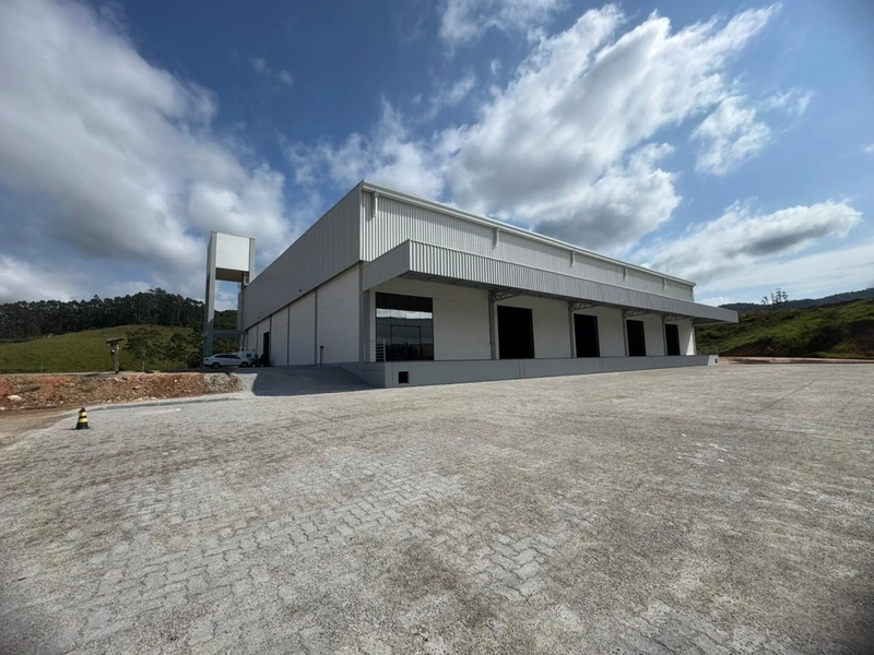 Galpão Novo para Locação – BR-470 | Ilhota/SC(ficará pronto em 03/26): 6ª foto da galeria de imagens do imóvel