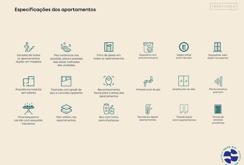 Fale conosco,saiba como comprar uma unidade aqui no PASSEIO BEIRA RIO♥: 3ª foto da galeria de imagens do imóvel