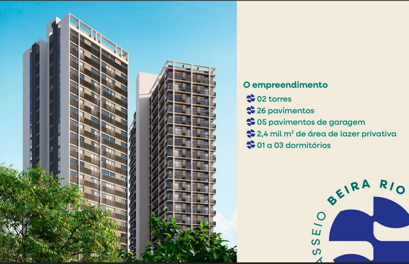 Fale conosco,saiba como comprar uma unidade aqui no PASSEIO BEIRA RIO♥: 10ª foto da galeria de imagens do imóvel