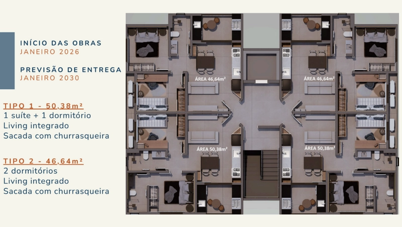 Pré lançamento bairro Azambuja,imóvel na planta,adquira sua unidade: 7ª foto da galeria de imagens do imóvel