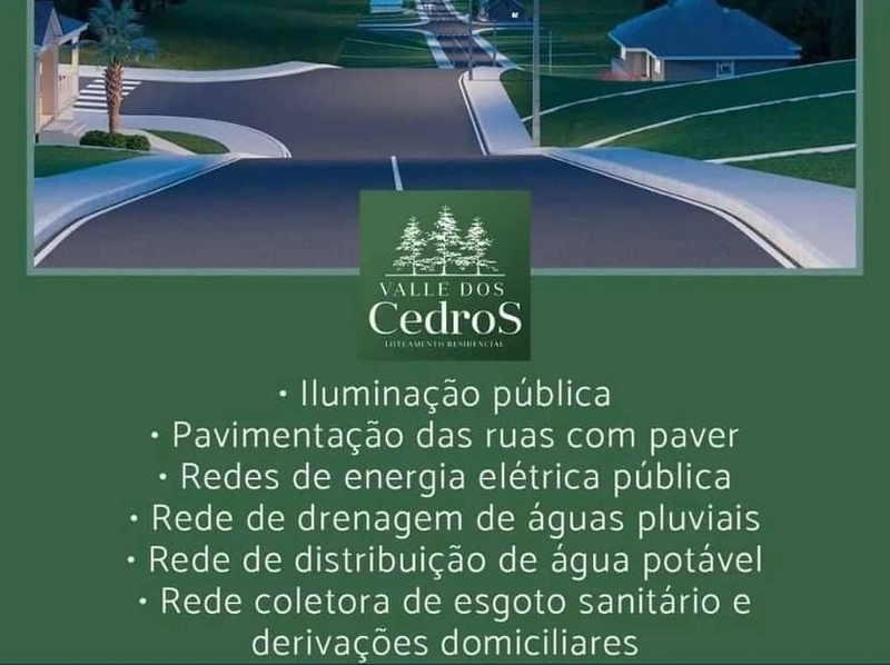 Terrenos no Loteamento Valle dos Cedros em Dom Joaquim Brusque: 8ª foto da galeria de imagens do imóvel