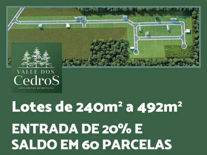 Terrenos no Loteamento Valle dos Cedros em Dom Joaquim Brusque: 7ª foto da galeria de imagens do imóvel