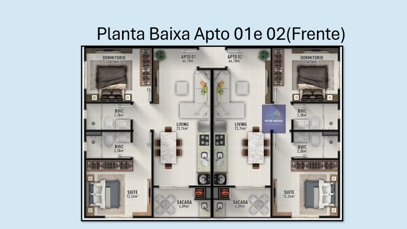 Residencial Imperial-lANÇAMENTO: 5ª foto da galeria de imagens do imóvel