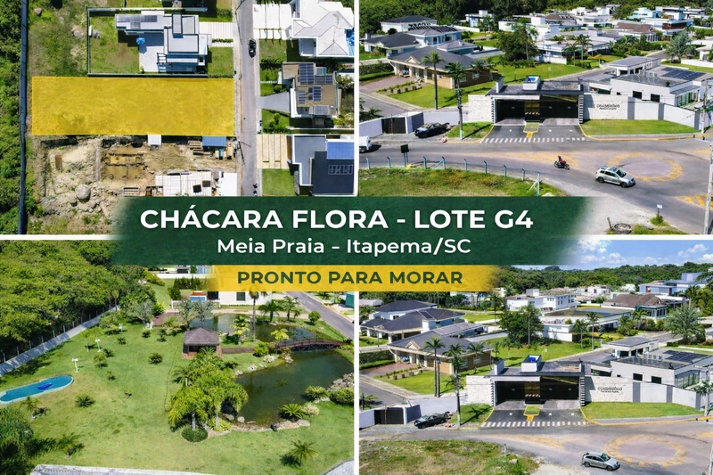 Terreno Condomínio fechado,completa infraestrutura em Itapema/SC: 1ª foto da galeria de imagens do imóvel
